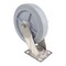 Vestil Thermoplastic Rubber Swivel With Brake Caster 8 In. Diameter x 2 In. Width 675 lb Gray CST-E-SS-8X2TPR-SWB - alternate 9